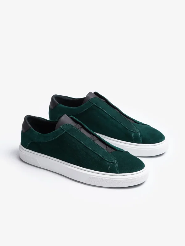 ZEN cuir Daim Vert