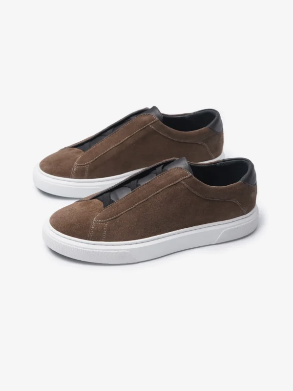 ZEN cuir Daim Taupe